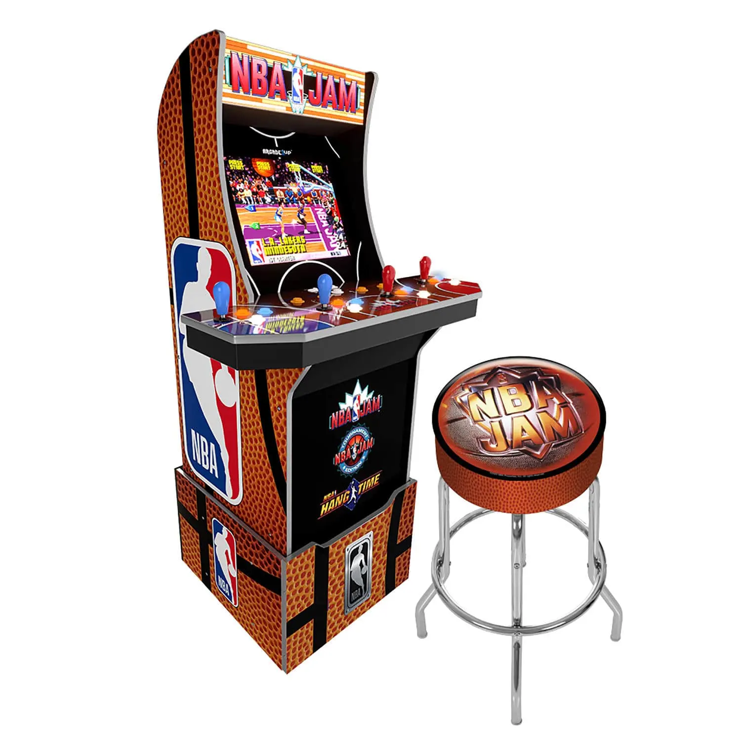 Sam's Club Members: NBA Jam Deluxe Arcade 1Up with Riser and Bonus ...