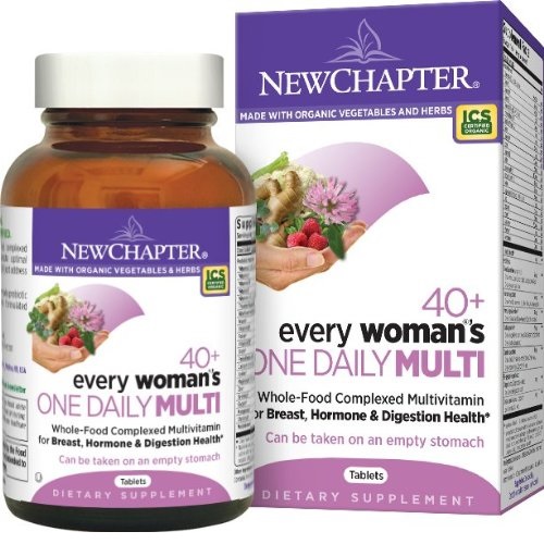 New Chapter 新章 40岁以上女性 每日一片综合有机营养片，96片