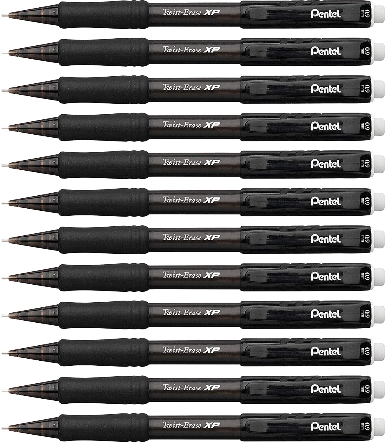 Pentel Twist-Erase XP 0.9mm Automatic Pencil 12-Pack