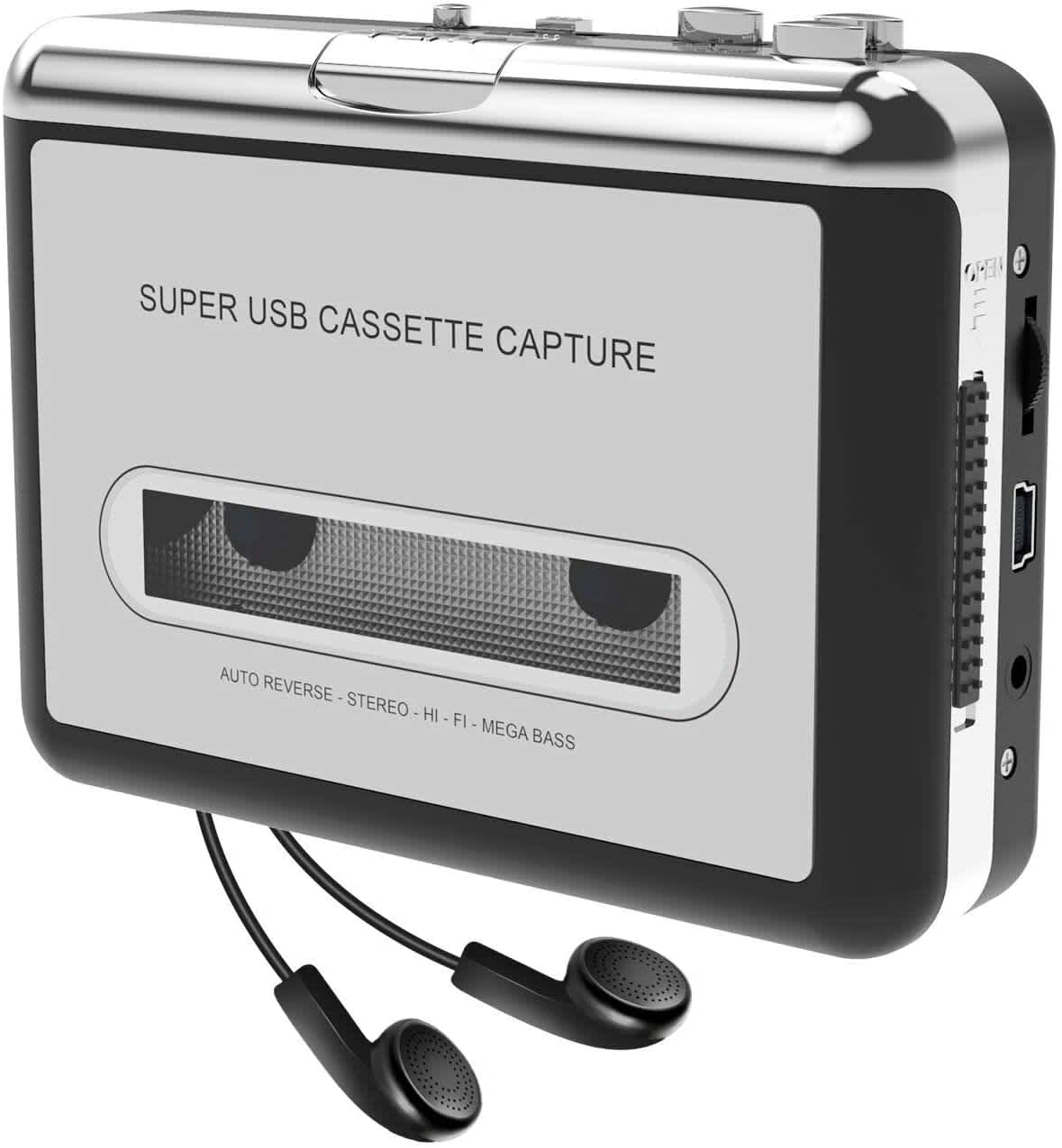 DigitNow Cassette Player-Cassette Tape to MP3 CD Converter