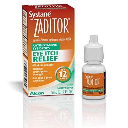 史低价！Zaditor 止痒 眼药水，5 ML