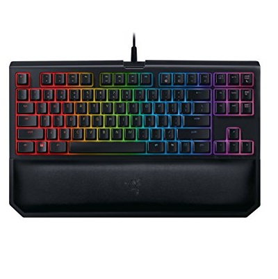 仅限今日！ Razer BLACKWIDOW  黑寡妇 TE Chroma V2 绿轴 机械键盘