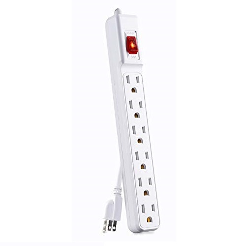 CyberPower Power Strip 6-Outlets 3-Foot Cord