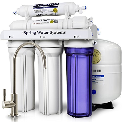 iSpring RCC7 75GPD 5级饮用水净化系统