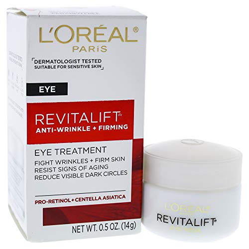L'Oreal Paris欧莱雅复颜抗皱滋润 眼霜，0.5 oz