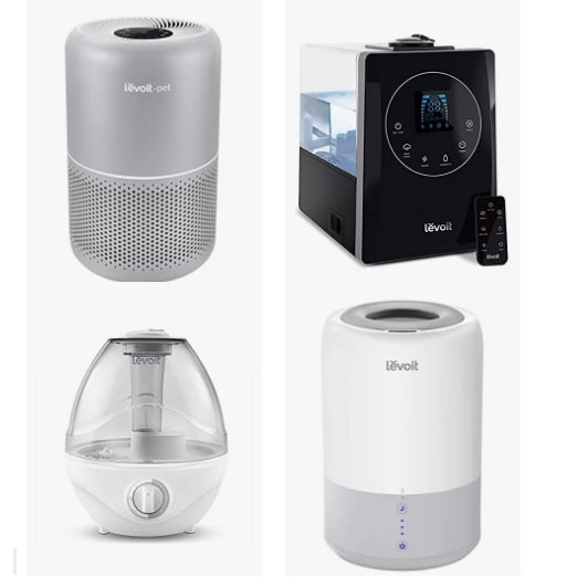 金盒特价 Amazon精选levoit 空气净化器和加湿器促销 北美找丢网