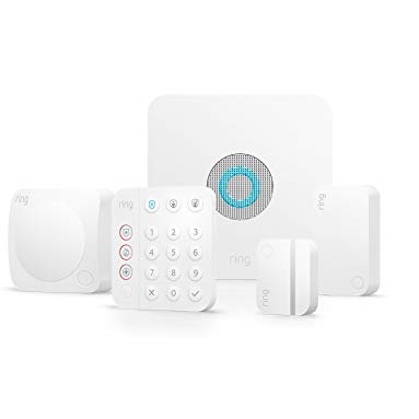 Ring Alarm 5-piece kit (2nd Gen) – home security system with optional 24/7 professional monitoring – Works with Alexa, Now