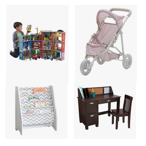Amazon：精选儿童家具、玩具低至6折