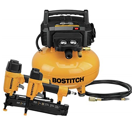 BOSTITCH Air Compressor Combo Kit, 2-Tool (BTFP2KIT), Now