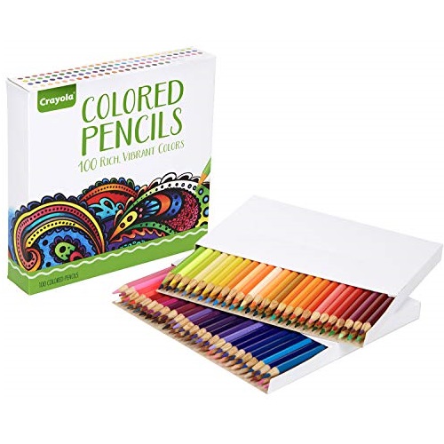 Crayola 绘儿乐 100色彩色铅笔