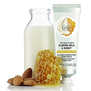 The Body Shop Almond Milk & Honey Hand Cream, 1 Fl Oz