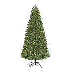 7.5 ft Festive Pine Pre-Lit LED Artificial Christmas Tree