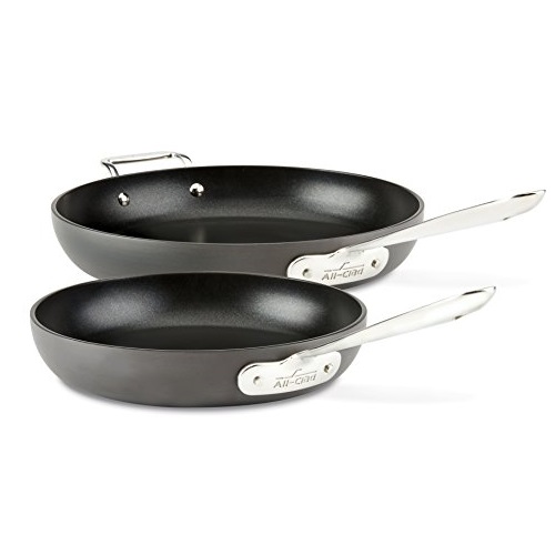 All-Clad Hard Anodized Nonstick Fry Pan Cookware Set