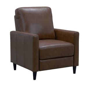 Abbyson Living Crestview Top-Grain Leather Pushback Recliner