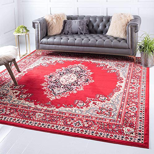 Unique Loom Reza Collection Traditional Persian Style Area Rug