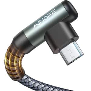 Ainope 6.6-Ft. Fast Micro USB Cable 2-Pack