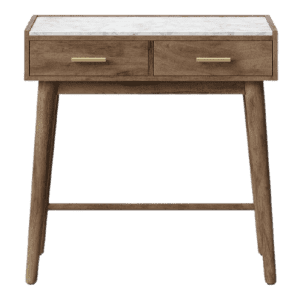 Project 62 Palmera Marble Top Wooden Console