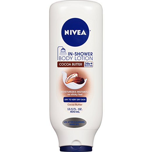NIVEA 妮维雅In-Shower 沐浴可可润肤乳，13.5 oz