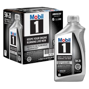 Mobil 1 Motor Oil 1-Quart Bottle 6-Packs
