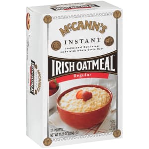 McCann's Traditional Irish Instant Oatmeal 12-Pack
