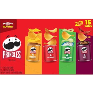 Pringles Grab n' Go 15-Count Variety Pack