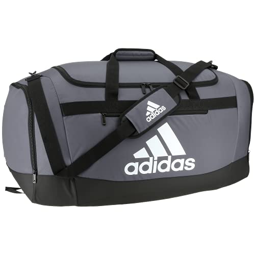 adidas Defender 4 Large Duffel Bag, Team Onix Grey