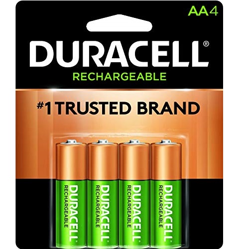 60 OFF Duracell Rechargeable AA Batteries 6.55