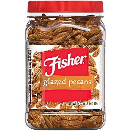 Fisher Snack Glazed Pecans, 24 Ounces