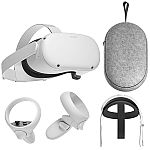 Oculus Quest 2 128GB Bundle Including Quest 2, Elite Strap with Battery and Carrying Case
