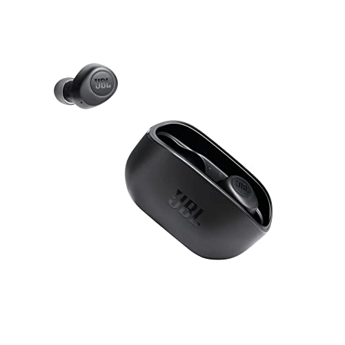 JBL VIBE 100 TWS - True Wireless In-Ear Headphones - Black, List Price is