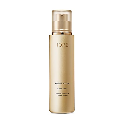 IOPE Super Vital Facial Moisturizing Lotion 5.07 FL. OZ. - Anti-Aging & Wrinkle Repair Cream - for Dry & Sensitive Skin, Korean Skincare Without Paraben by Amorepacific 