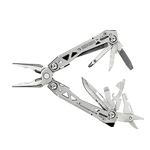Gerber Gear 30-001364N Suspension-NXT Needle Nose Pliers Multitool with Pocket Clip, Steel, List Price is