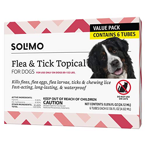 铲屎官福利！Amazon精选 Solimo 猫猫狗狗外用寄生虫治疗剂好价！可消灭跳蚤、蜱虫、蚊子、苍蝇和虱子等 