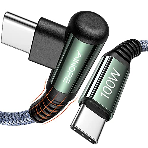 USB C to USB C Cable 100W 10ft, Type C to Type C Cable