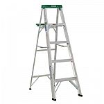 Werner 5 ft. Aluminum Step Ladder w/ 225 lb. Load Capacity