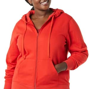 Amazon Essentials Women's Plus Size Fleece Full-Zip Hoodie