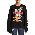 Juniors' Graphic Sweatshirt: Marvel or Garfield