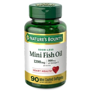 Nature's Bounty 90-Count Mini Fish Oil Softgels