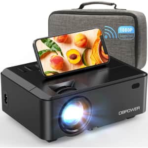 DBPower Mini Projector w/ Carry Case