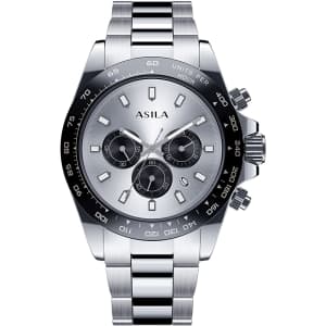 Asila Men's Stainless Steel Chronograph Quartz Watch