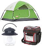 Coleman Family Tents and Water Sports Devices Sale