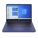 HP 14" HD 14-FQ0010NR Laptop (AMD 3020e 4GB 64GB Blue)