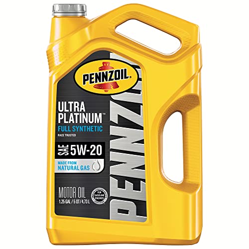 Pennzoil  5W-20 白金全合成机油，5夸脱