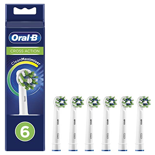 Oral-B Cross Action 牙刷头，6个装