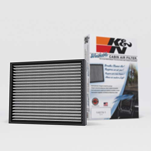 K&N 高级汽车内部空气过滤器，适用于2015-2019 福特/林肯(F150、F150 Raptor、F250、F350、F450、Expedition、Navigator)、VF2049