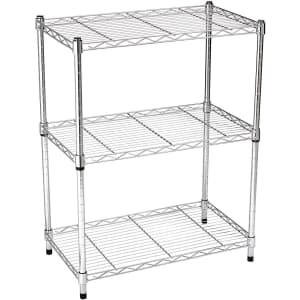AmazonBasics 3-Shelf Shelving Unit