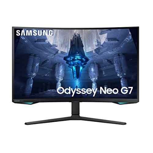 SAMSUNG 32" Odyssey Neo G7 4K UHD 165Hz 1ms Curved Gaming Monitor