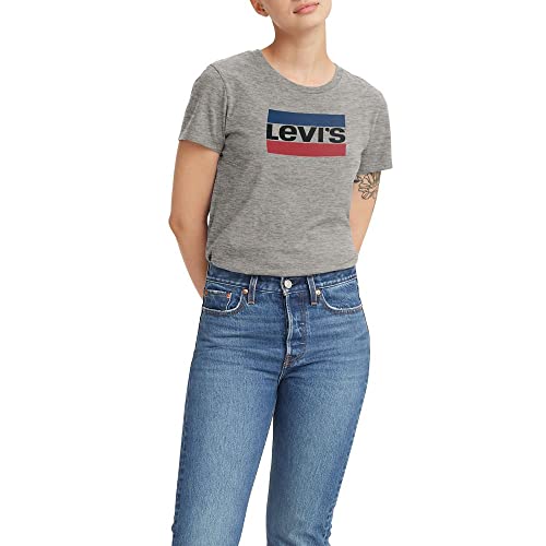 Levi's李维斯 女士logo 全棉 圆领 短袖T恤