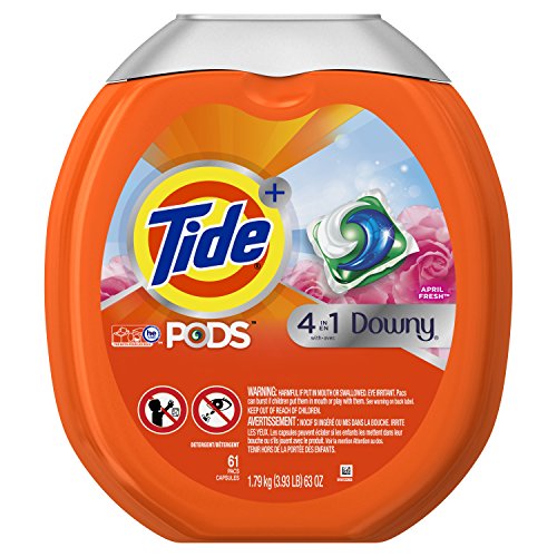 Tide PODS Plus Downy 4 in 1 HE Turbo Laundry Detergent Pacs