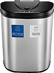 Insignia 18 Gal. Automatic Trash Can with Recycle and Waste Divider